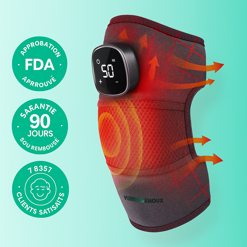 Masseur de genoux VibroGenoux